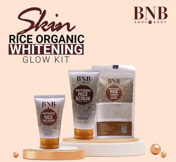 Rice Whitening and Glowing Facial Kit