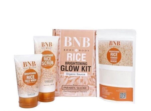 Rice Whitening and Glowing Facial Kit - Image 3