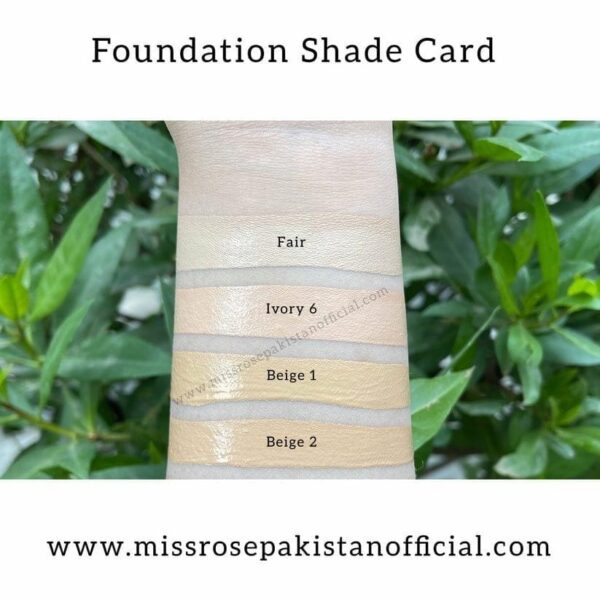 MissRose High Coverage Foundation - Image 4