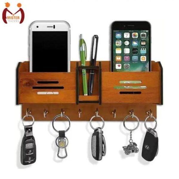 Wooden Keys And Mobile